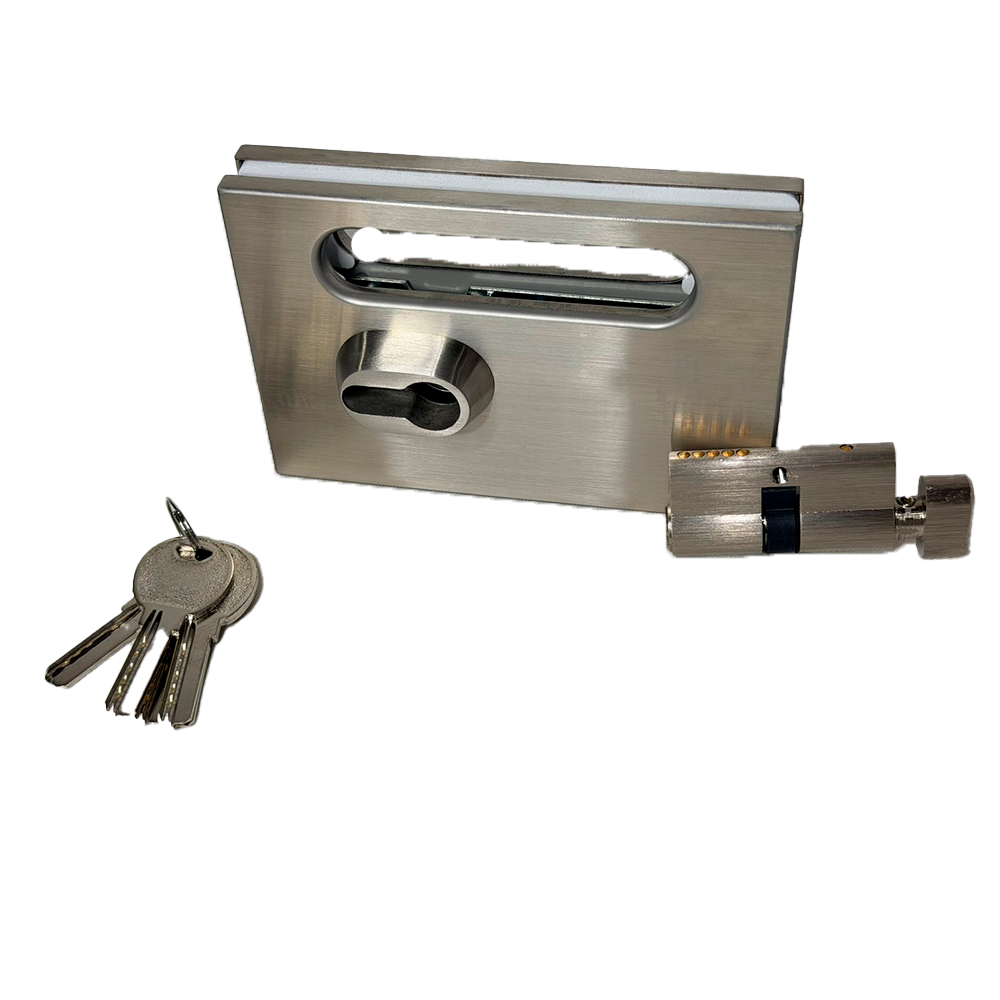 CHAPA PARA SISTEMA PLEGABLE CONTRA A MURO SATIN ACERO INOXIDABLE 304