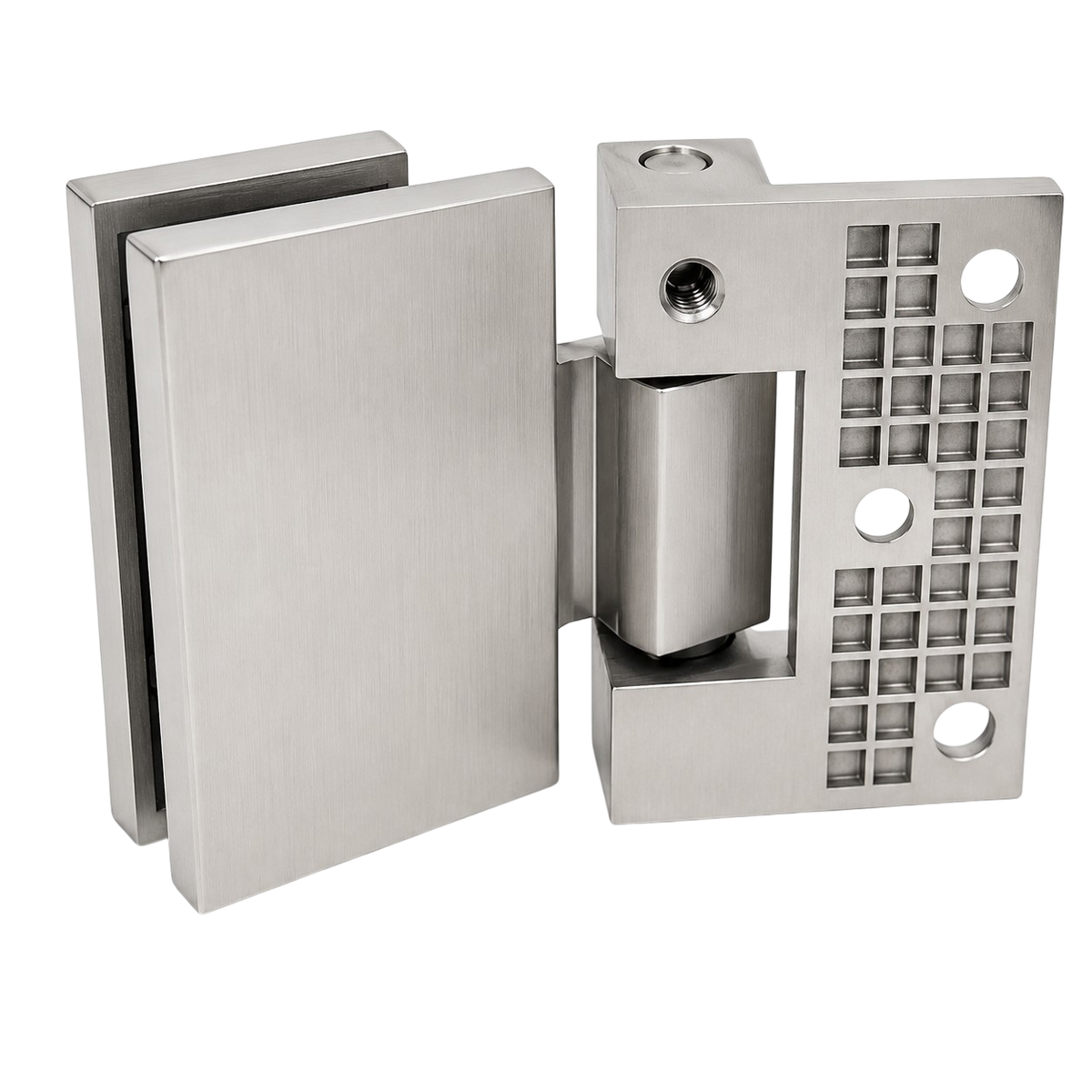 BISAGRA INICIAL PARA SISTEMA PLEGABLE SATIN ACERO INOXIDABLE 304
