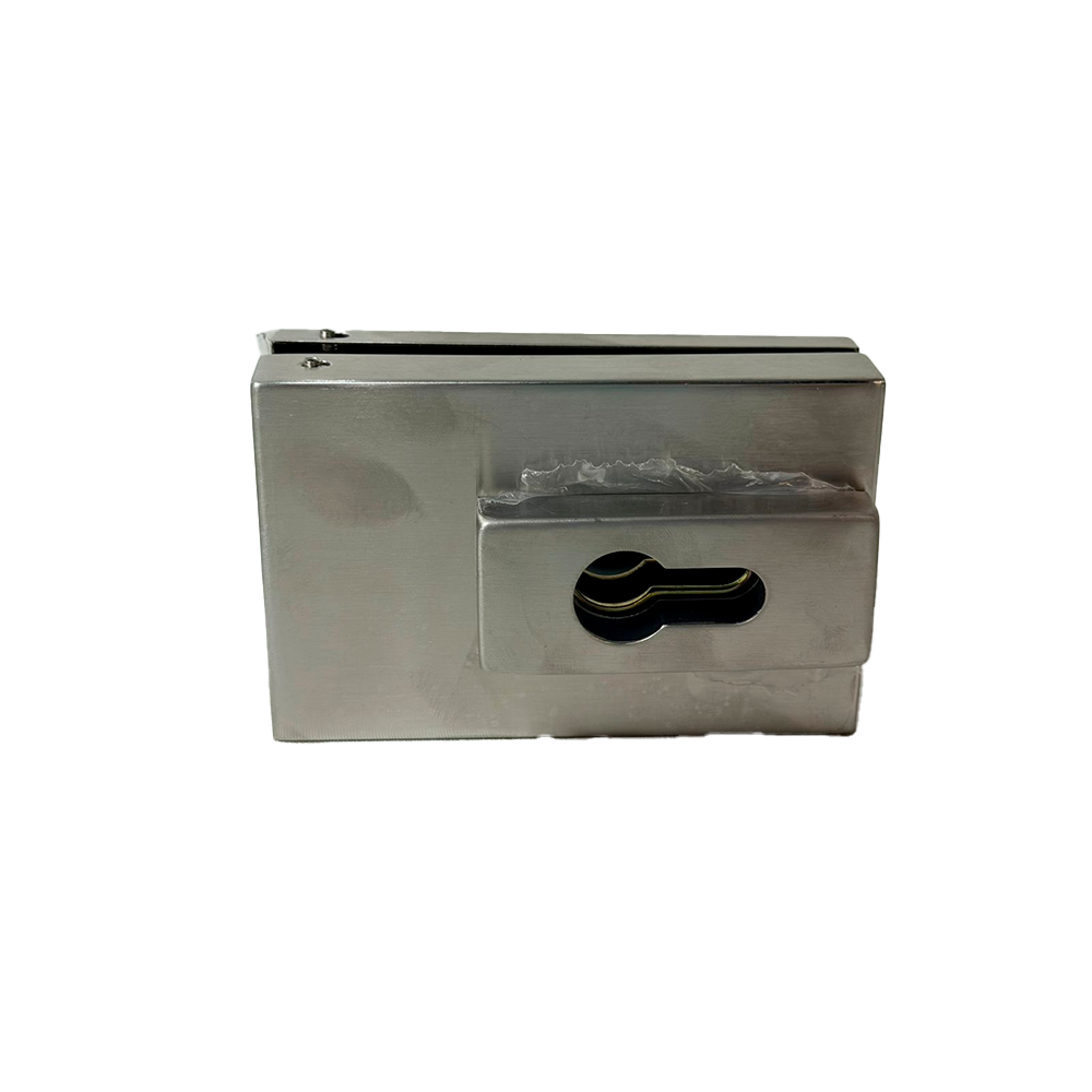 CHAPA CON LLAVE PARA SISTEMA PLEGABLE SATIN ACERO INOXIDABLE 304
