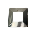TAPA DE BASE PARA BRIDA CUADRADA DE 50*50MM SATIN ACERO INOXIDABLE 304