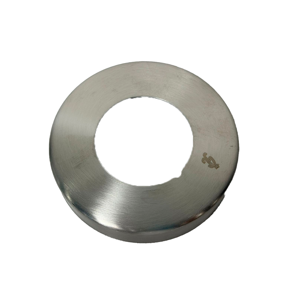 TAPA DE BASE PARA BRIDA 1 1/2 LISA SATIN ACERO INOXIDABLE 304