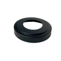 TAPA DE BASE PARA BRIDA 1 1/2 CON RELIEVE NEGRO ACERO INOXIDABLE 304