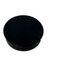 TAPA PLANA PARA TUBO 1 1/2 NEGRO ACERO INOXIDABLE 304