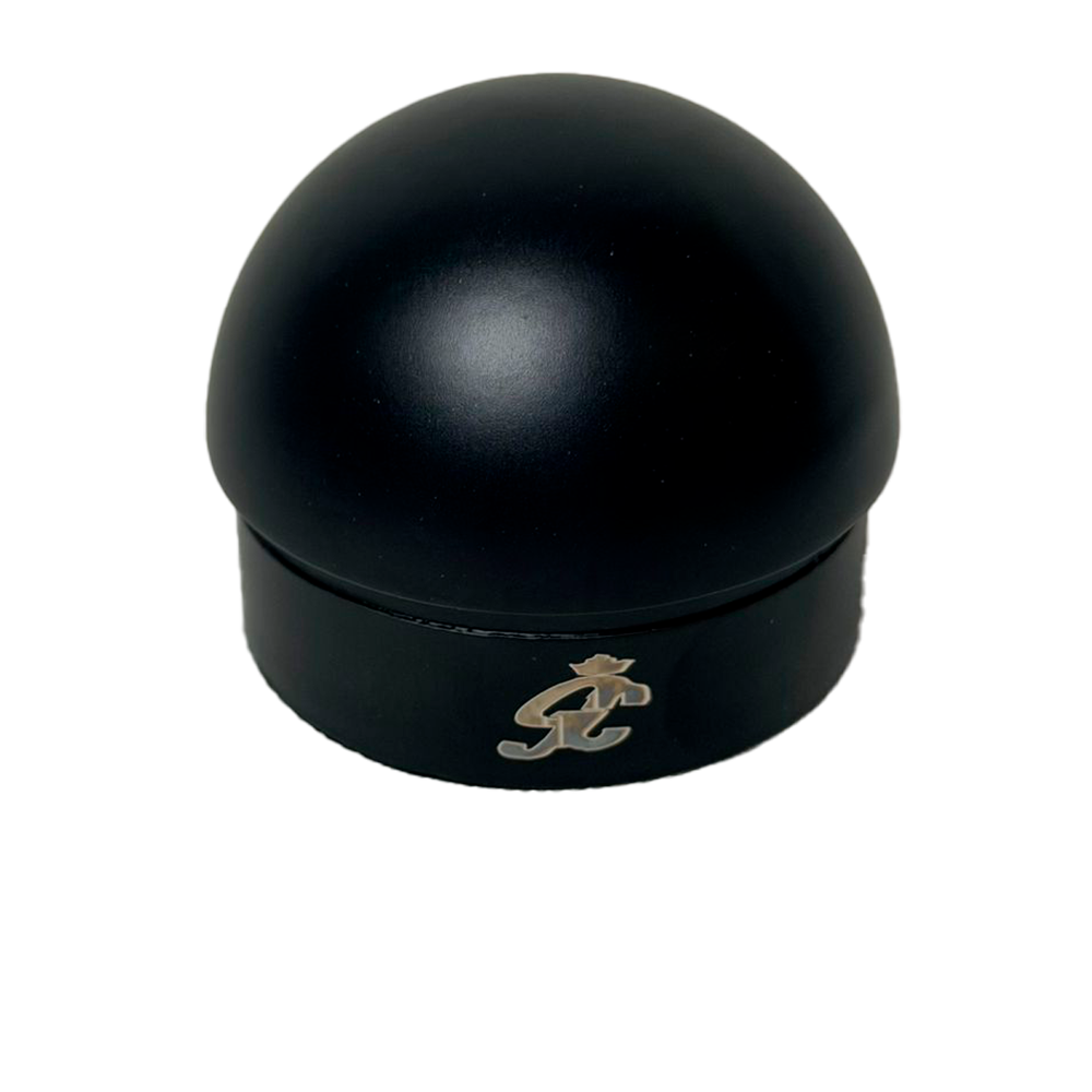 TAPA REDONDA PARA TUBO 1 1/2 NEGRO ACERO INOXIDABLE 304