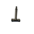 VELA CON ROSCA PARA PASAMANOS TUBO 2 CON BASE MOVIBLE SATIN ACERO INOXIDABLE 304