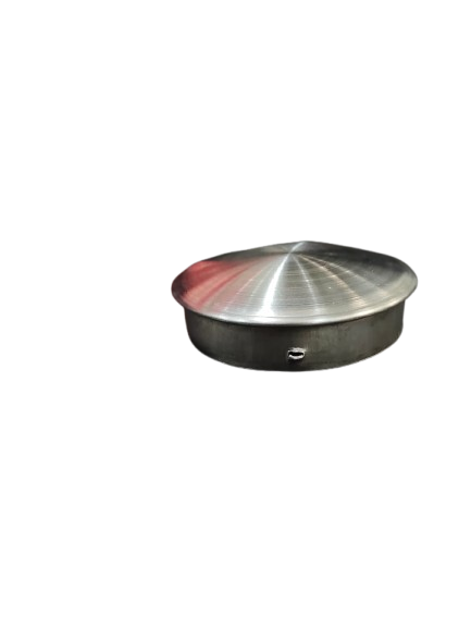 TAPA CURVA PARA TUBO 2 FIT SATIN ACERO INOXIDABLE 304