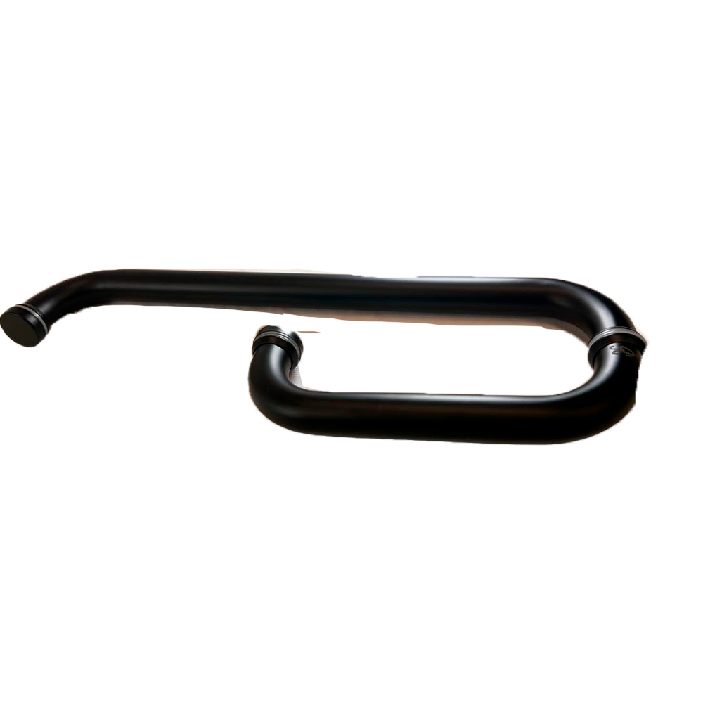 JALADERA TIPO TOALLERO 20*40CM NEGRO ACERO INOXIDABLE 201
