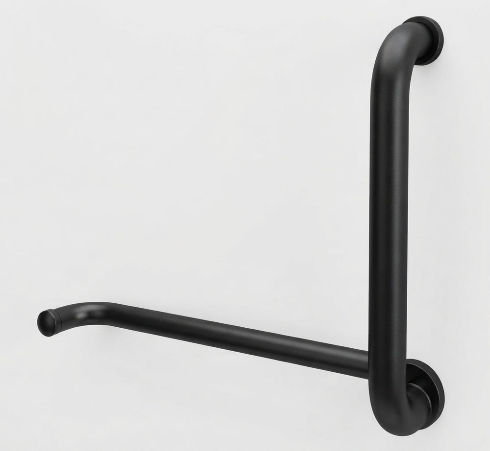 JALADERA TIPO TOALLERO 27.5*42.5CM NEGRO ACERO INOXIDABLE 201