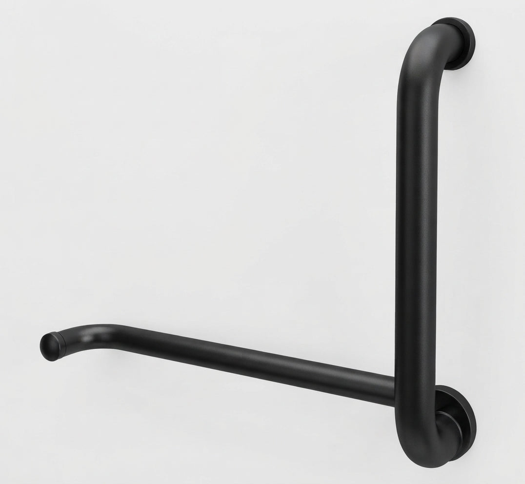 JALADERA TIPO TOALLERO 27.5*42.5CM NEGRO ACERO INOXIDABLE 201