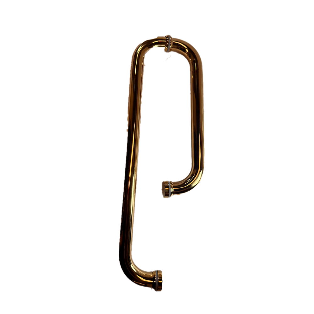 JALADERA TIPO TOALLERO 27.5*42.5CM ORO BRILLANTE ACERO INOXIDABLE 201