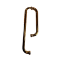 JALADERA TIPO TOALLERO 27.5*42.5CM ORO BRILLANTE ACERO INOXIDABLE 201