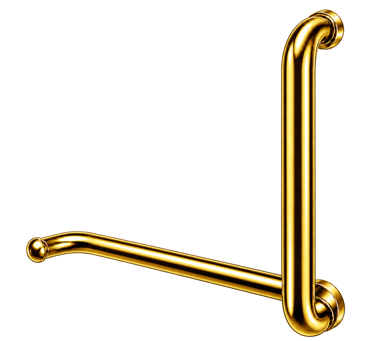 TOWEL RAIL TYPE HANDLE 27.5*42.5CM BRIGHT GOLD STAINLESS STEEL 201