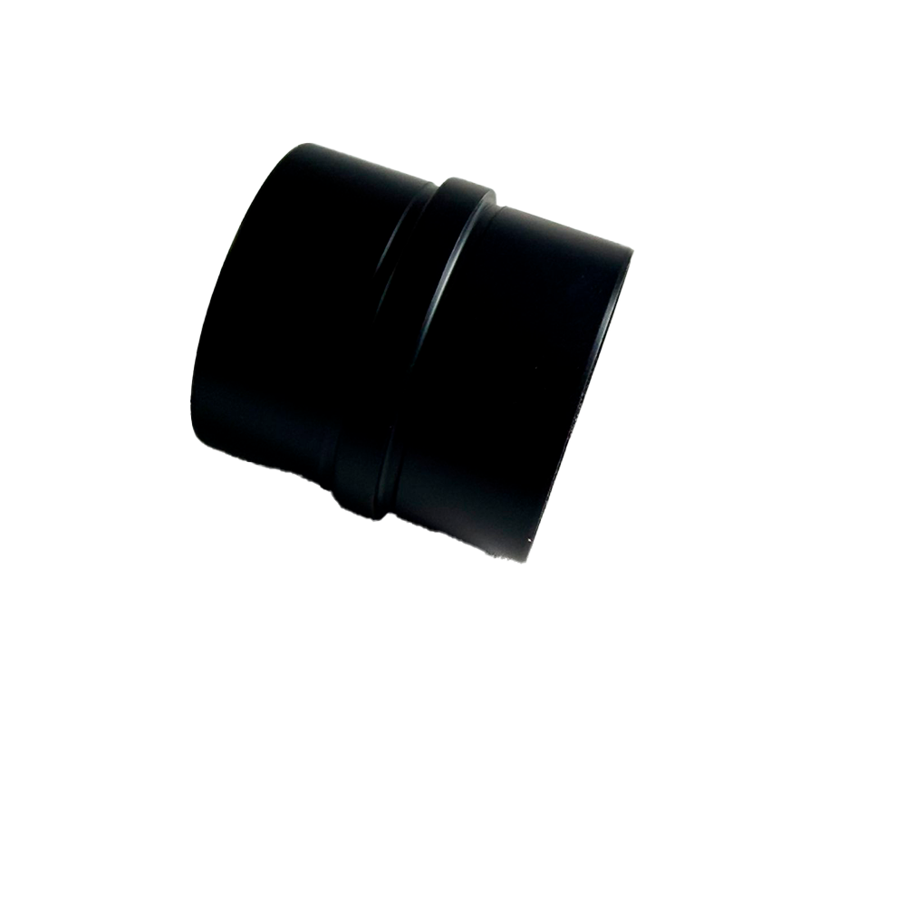 COPLE UNION PARA TUBO 2 NEGRO ACERO INOXIDABLE 304