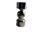 UNION ARTICULADA REDONDA PARA TUBO 2 SATIN ACERO INOXIDABLE 304