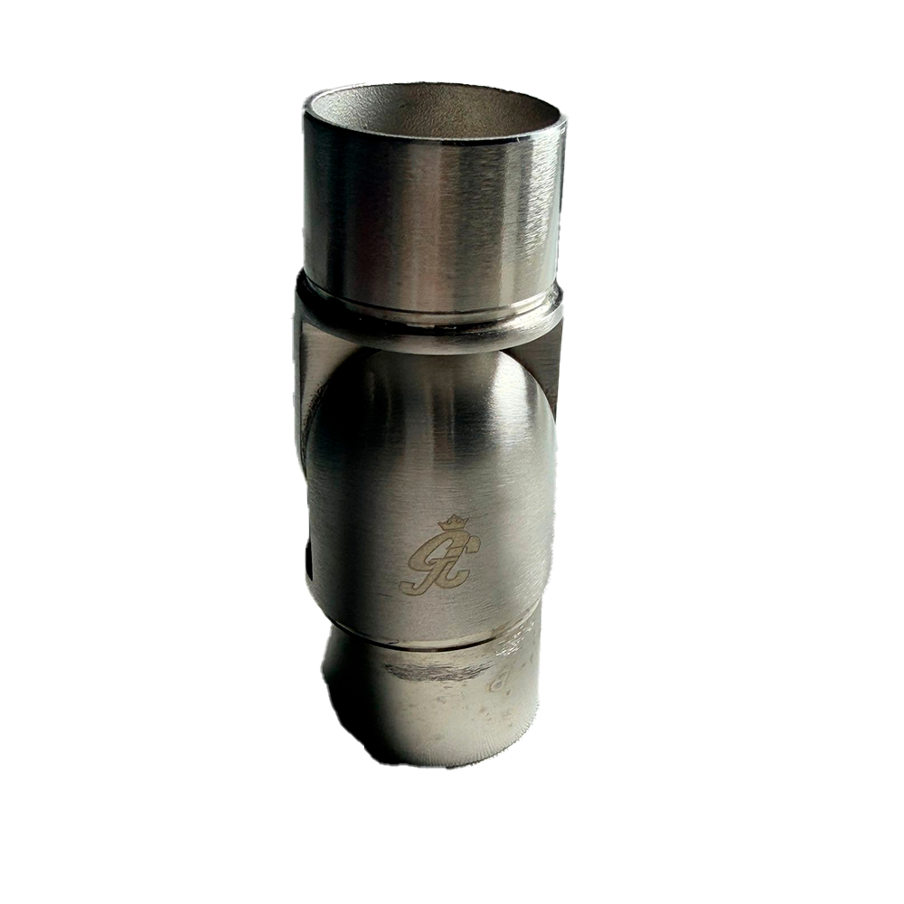 UNION ARTICULADA PARA TUBO 2 SATIN ACERO INOXIDABLE 304