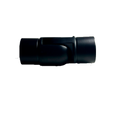UNION ARTICULADA PARA TUBO 1 1/2 NEGRO ACERO INOXIDABLE 304