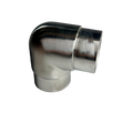 UNION DE 90° PARA TUBO 2 SATIN ACERO INOXIDABLE 304