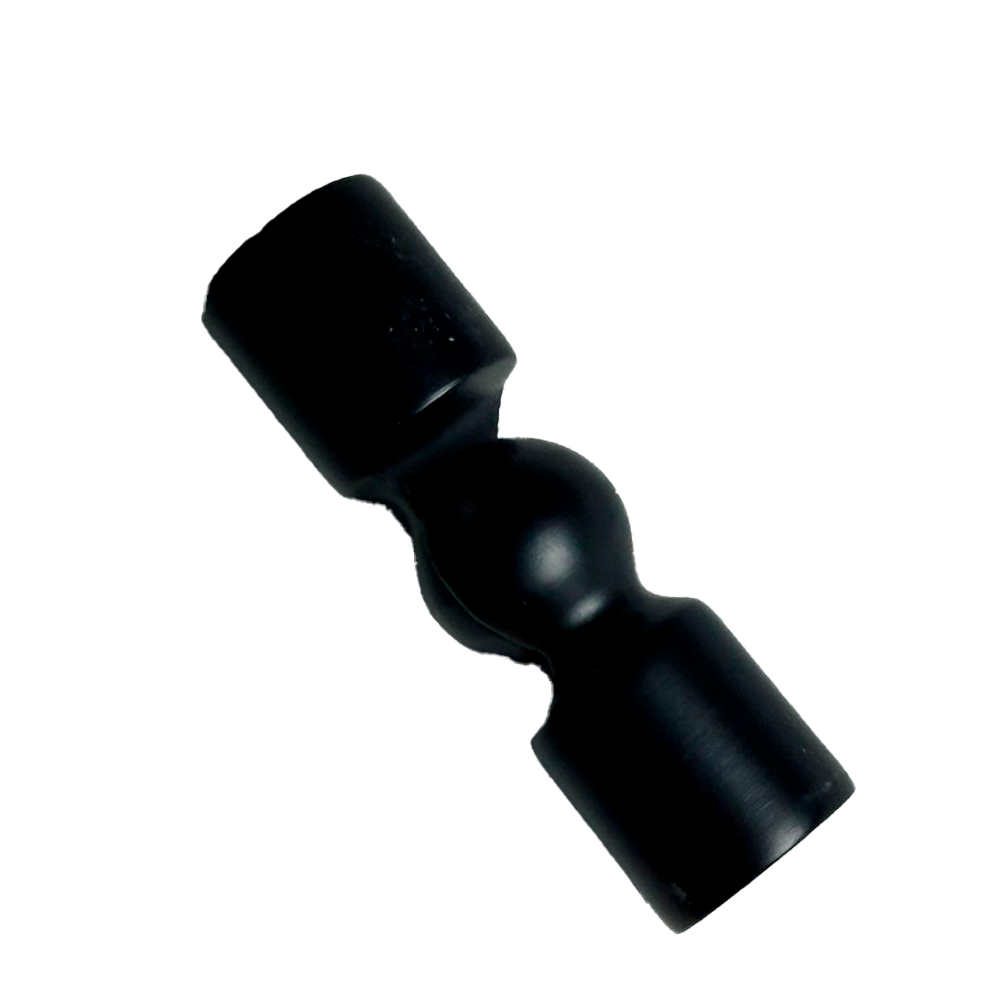 UNION ARTICULADA PARA VARILLA SOLIDA DE 1/2 NEGRO ACERO INOXIDABLE 304