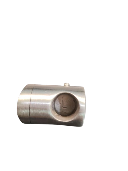 BOTON PARA VARILLA 1/2 IZQUIERDO SATIN ACERO INOXIDABLE 304