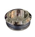 RECESSED CIRCULAR PULL HANDLE, CHROME, 304 STAINLESS STEEL