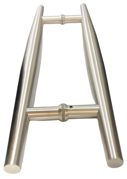 JALADERA TIPO H PUNTA 100CM SATIN ACERO INOXIDABLE 201