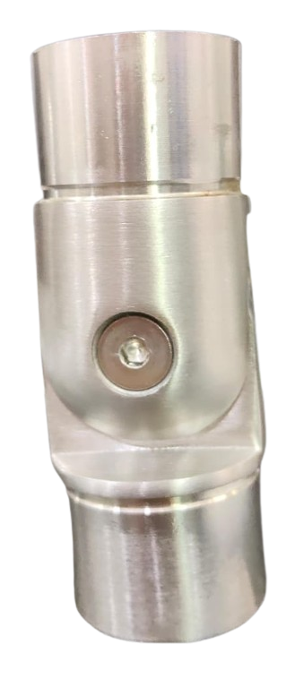 UNION ARTICULADA PARA TUBO 2 SATIN ACERO INOXIDABLE 304