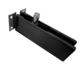 HERRAJE SUPERIOR PARA ANTEPECHO NEGRO ACERO INOXIDABLE 304