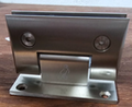 BISAGRA CURVA MURO A VIDRIO 90° SATIN ZAMAC