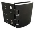 BISAGRA MURO A VIDRIO PETIT NEGRO ACERO INOXIDABLE 304
