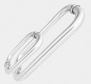 JALADERA TIPO C 30CM CROMO ACERO INOXIDABLE 201