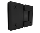 BISAGRA VIDRIO A VIDRIO 180° NEGRO ZAMAC