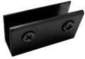 CLIP PARA ENTREPAÑO RECTANGULAR NEGRO ZAMAC