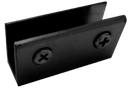 CLIP PARA ENTREPAÑO RECTANGULAR NEGRO ZAMAC