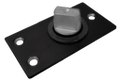 PIVOTE O PUNTO DE GIRO INFERIOR NEGRO ACERO INOXIDABLE 304