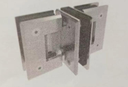 BISAGRA TRIPLE VIDRIO A VIDRIO 180° SATIN ACERO INOXIDABLE 304