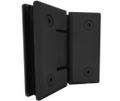 BISAGRA VIDRIO A VIDRIO 135° NEGRO ACERO INOXIDABLE 201