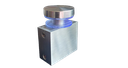 CONECTOR VIDRIO-BARRA DE TOPE PARA CANCEL DE BAÑO SATIN ACERO INOXIDABLE 304