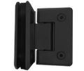 BISAGRA VIDRIO A VIDRIO 90° NEGRO ZAMAC