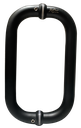 JALADERA TIPO C 28CM NEGRO ACERO INOXIDABLE 304